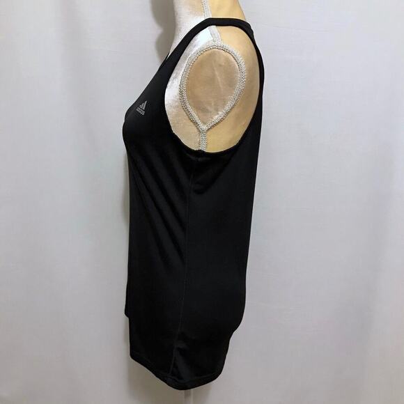 Adidas Performance Black Tank Top Women M - Picture 4 of 8